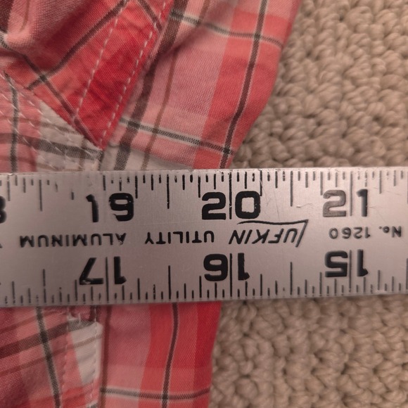 Rebar Made Tough DuraStretch Work Shirt 10039431 Red Plaid Womens Small - Picture 7 of 8